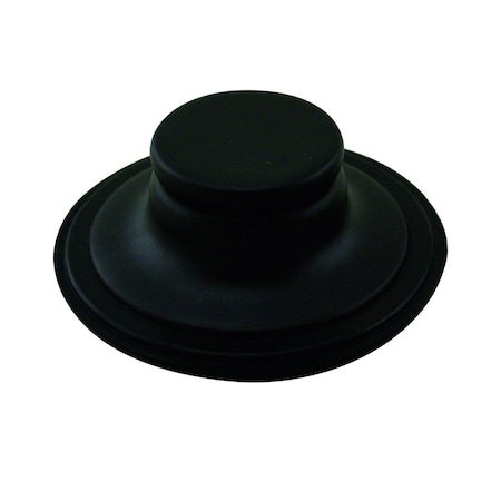 InSinkErator Style Brass Disposal Stopper For Garbage Disposal In Matte Black